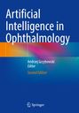 "Artificial Intelligence in Ophthalmology", Andrzej Grzybowski, Second Edition. Illustration mit bunten Wellenlinien.
