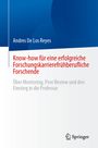 Andres de Los Reyes: Know-how für eine erfolgreiche Forschungskarrierefrühberufliche Forschende, Buch