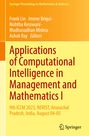 : Applications of Computational Intelligence in Management and Mathematics I, Buch
