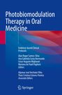"Photobiomodulation Therapy in Oral Medicine"; Namen der Herausgeber folgen. Blaues und rotes geometrisches Design. Springer-Logo.