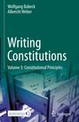 Text: “Writing Constitutions. Volume 3: Constitutional Principles.” Karteikarten: "Rule of Law".