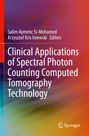 Titel: Clinical Applications of Spectral Photon Counting Computed Tomography Technology. Bunte Hintergrundfarben.