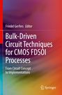 Titel: "Bulk-Driven Circuit Techniques for CMOS FDSOI Processes". Hintergrund: Farbverlauf in Rot, Violett, Blau.