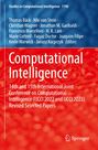 Titel: Computational Intelligence. Beschreibung der 14. und 15. IJCCI-Konferenz. Rotes und blaues Cover mit Springer-Logo.