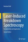 Text: "Reinhard Noll. Laser-Induced Breakdown Spectroscopy. Fundamentals and Applications. Second Edition." 

Illustration mit blauem Farbverlauf und Springer-Logo.