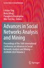 Lecture Notes in Social Networks. Advances in Social Networks Analysis and Mining. Roter Hintergrund mit Springer Logo.