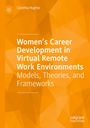 Titel: "Women’s Career Development in Virtual Remote Work Environments: Models, Theories, and Frameworks". Orange geometrisches Design.