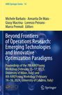 Beyond Frontiers of Operations Research: Emerging Technologies and Innovative Optimization Paradigms, Buch