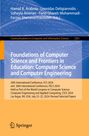 : Foundations of Computer Science and Frontiers in Education: Computer Science and Computer Engineering, Buch