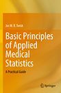 Titel: Basic Principles of Applied Medical Statistics. Orange-gelber Hintergrund mit Springer-Logo.