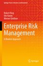 „Enterprise Risk Management: A Modern Approach“ von Robert Rieg, Ute Vanini, Werner Gleißner. Roter Hintergrund mit gelben Linien.