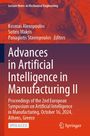 Advances in Artificial Intelligence in Manufacturing II, Buch