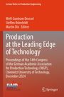 „Production at the Leading Edge of Technology“, Herausgeber: Drossel, Ihlenfeldt, Dix. IWP-Logo, Springer-Logo.