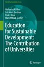 : Education for Sustainable Development: The Contribution of Universities, Buch