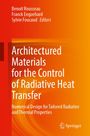 Titel: "Architectured Materials for the Control of Radiative Heat Transfer". Autoren: Benoit Rousseau, Franck Enguehard, Sylvie Foucaud. Logo von Springer. Hintergrund mit orangen und roten Wirbeln.