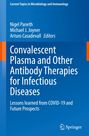 Buchtitel: "Convalescent Plasma and Other Antibody Therapies for Infectious Diseases". Blauer Hintergrund, Springer-Logo.