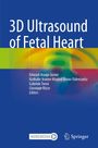 "3D Ultrasound of Fetal Heart" in Weiß auf Blau. Darunter Herausgebernamen. Bunte, wellenartige Muster darunter. Springer-Logo.