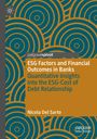 „ESG Factors and Financial Outcomes in Banks“ von Nicola Del Sarto, blau-orange Kreismuster, palgravepivot-Logo.