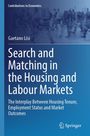 „Search and Matching in the Housing and Labour Markets“ von Gaetano Lisi. Blaues Cover mit Stadt und Gehenden. Springer-Logo.