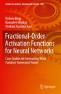 Text "Fractional-Order Activation Functions for Neural Networks". Zahnrad-Hintergrund. Springer-Logo unten.