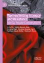 „Women Writing Intimacy and Resistance“. Herausgeber: Valérie Baisnée-Keay et al. Roter Stoff vor grauem Muster.