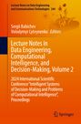 : Lecture Notes in Data Engineering, Computational Intelligence, and Decision-Making, Volume 2, Buch
