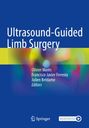 "Ultrasound-Guided Limb Surgery", Editoren: Olivier Marès, Francisco Javier Ferreira, Julien Beldame. Blaues Cover, abstrakte Farben.