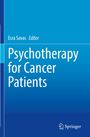 "Psychotherapy for Cancer Patients", Editor: Esra Savas. Blauer Hintergrund, Springer-Logo unten rechts.