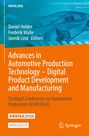 Advances in Automotive Production Technology - Digital Product Development and Manufacturing, Buch
