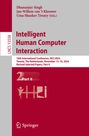 : Intelligent Human Computer Interaction, Buch