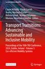 : Transport Transitions: Advancing Sustainable and Inclusive Mobility, Buch