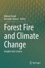 "Forest Fire and Climate Change" - Buch von Hukum Singh und Narendra Kumar. Grüner Hintergrund mit Springer-Logo.