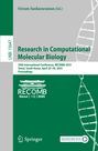 : Research in Computational Molecular Biology, Buch