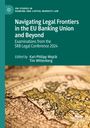 "Buchtitel: Navigating Legal Frontiers in the EU Banking Union and Beyond. Bild einer alten Karte im Hintergrund."