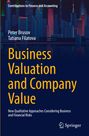 Peter Brusov: Business Valuation and Company Value, Buch
