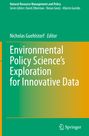 : Environmental Policy Science's Exploration for Innovative Data, Buch