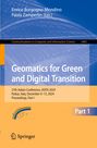 : Geomatics for Green and Digital Transition, Buch