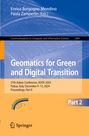 : Geomatics for Green and Digital Transition, Buch