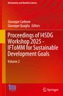 : Proceedings of I4SDG Workshop 2025 - IFToMM for Sustainable Development Goals, Buch