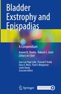 "Bladder Exstrophy and Epispadias: A Compendium." Dazu farbenfrohe, abstrakte Hintergründe mit zwei Logos unten.