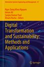 Titel: "Digital Transformation and Sustainability: Methods and Applications". Autoren: Ngoc Dang Khoa Nguyen, Imran Ali. Hintergrund abstrakt, dunkel. Springer-Logo unten rechts.