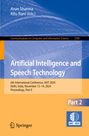: Artificial Intelligence and Speech Technology, Buch