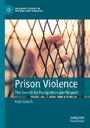 "Prison Violence: The Search for Recognition and Respect" von Kate Gooch. Nahaufnahme einer Hand an einem Gitter.
