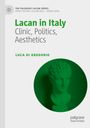 Titel: "Lacan in Italy: Clinic, Politics, Aesthetics", Autor: Luca Di Gregorio, mit grüner antiker Büste.