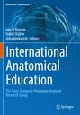 „International Anatomical Education“ steht in großen Buchstaben, darüber Autorenangaben. Hintergrund: transparente Anatomie.