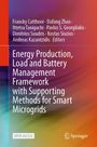 "Energy Production, Load and Battery Management Framework with Supporting Methods for Smart Microgrids." Bunte abstrakte Farbverläufe.