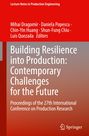 : Building Resilience into Production: Contemporary Challenges for the Future, Buch