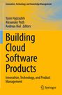 "Building Cloud Software Products" in fetter Schrift. Oben sind die Herausgeber gelistet. Rechts unten ist das Springer-Logo.