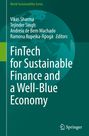 "FinTech for Sustainable Finance and a Well-Blue Economy", grüne Gestaltung mit Erdkugel und Springer-Logo.