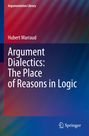 Text: "Argument Dialectics: The Place of Reasons in Logic" von Hubert Marraud. Hintergrund in Rot- und Blautönen. Springer-Logo.